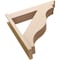 Ekena Millwork 8-in W x 40-in D x 40-in H Funston Trad Rough Cedar Woodgrain TimberThane Outlooker, Primed Tan OUTUR080X40X40FST04RCPR - alternate 4